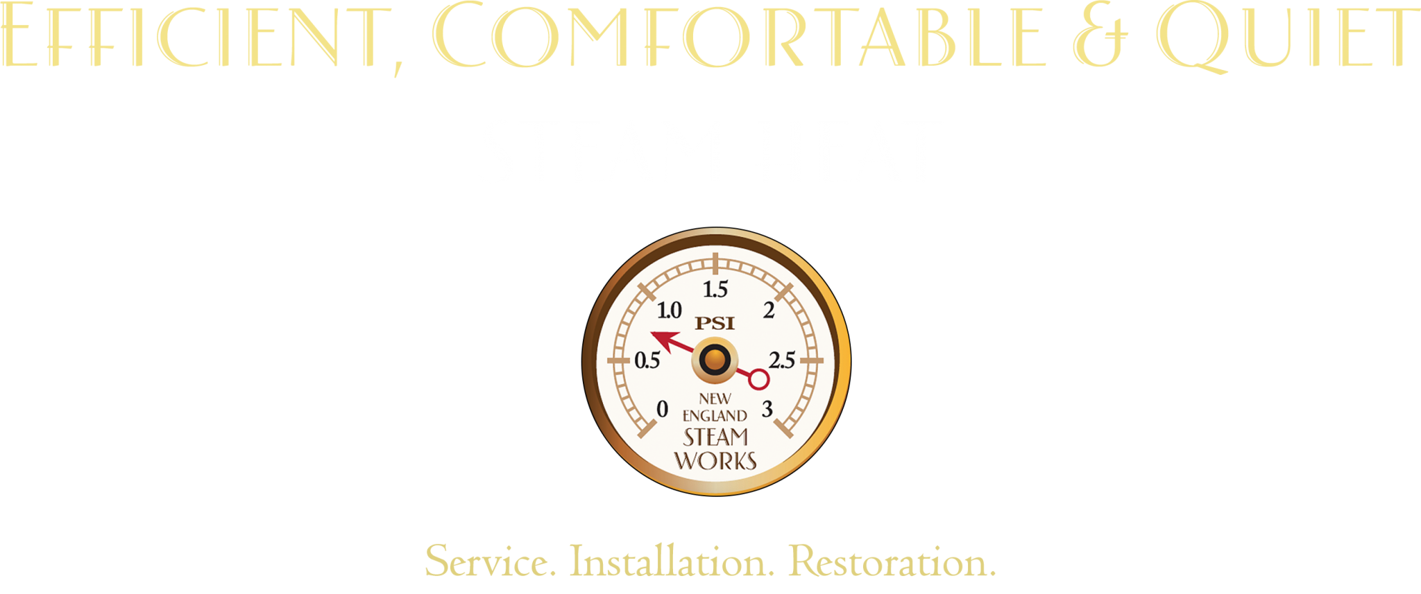 New England SteamWorks steam heating artwork